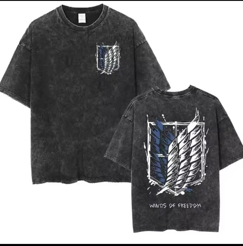 Premium Acid Wash Drop Shoulder TShirt