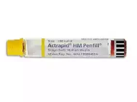 Actrapid Penfill 100IU/3ml Injection each