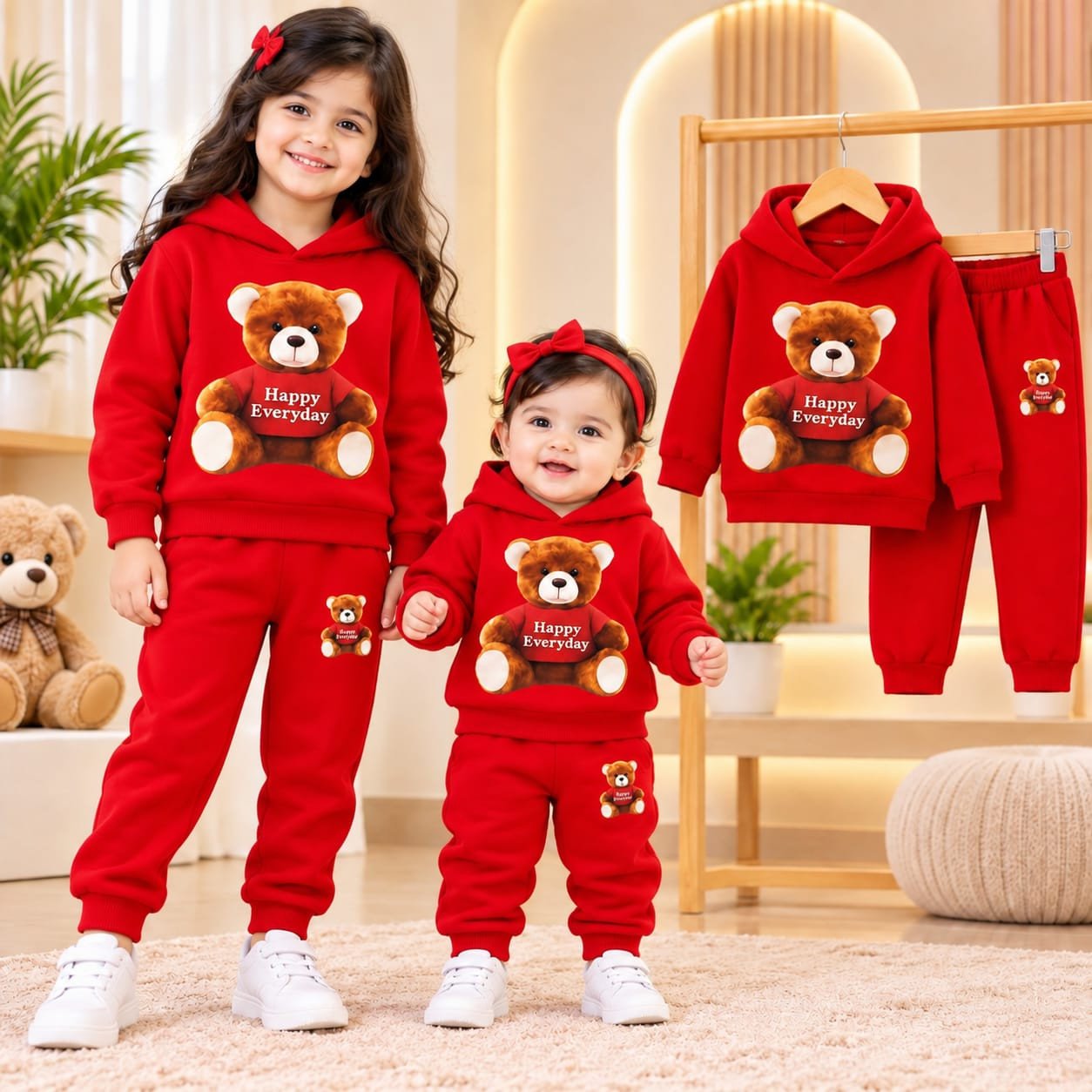 Kids Stylish Hoodie Set