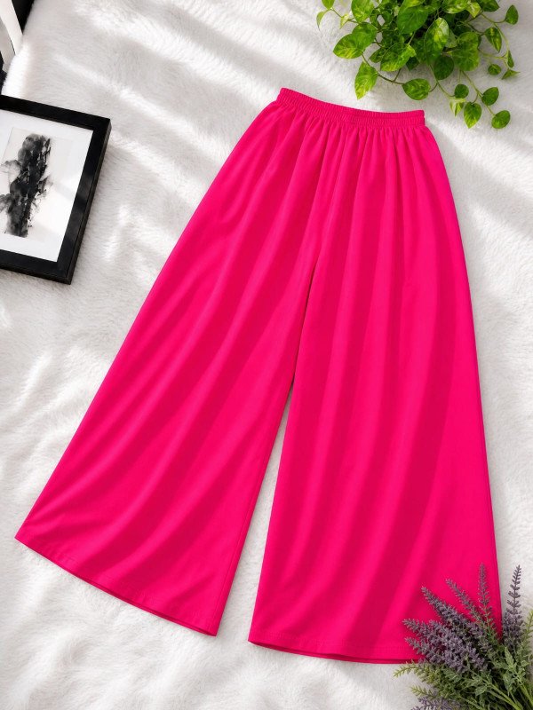 Solid Color Linen Plazoo