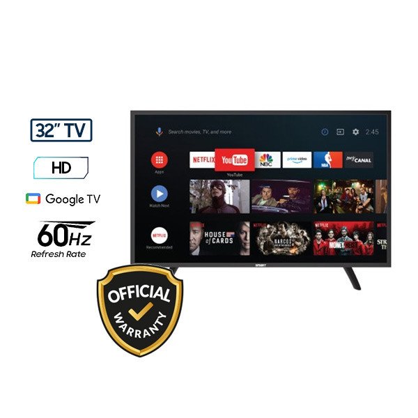 Smart 32" HD Voice Control Android TV (SEL-32V24K)