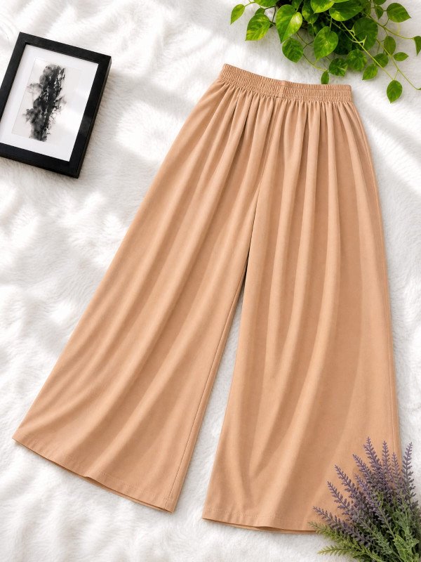 Solid Color Linen Plazoo