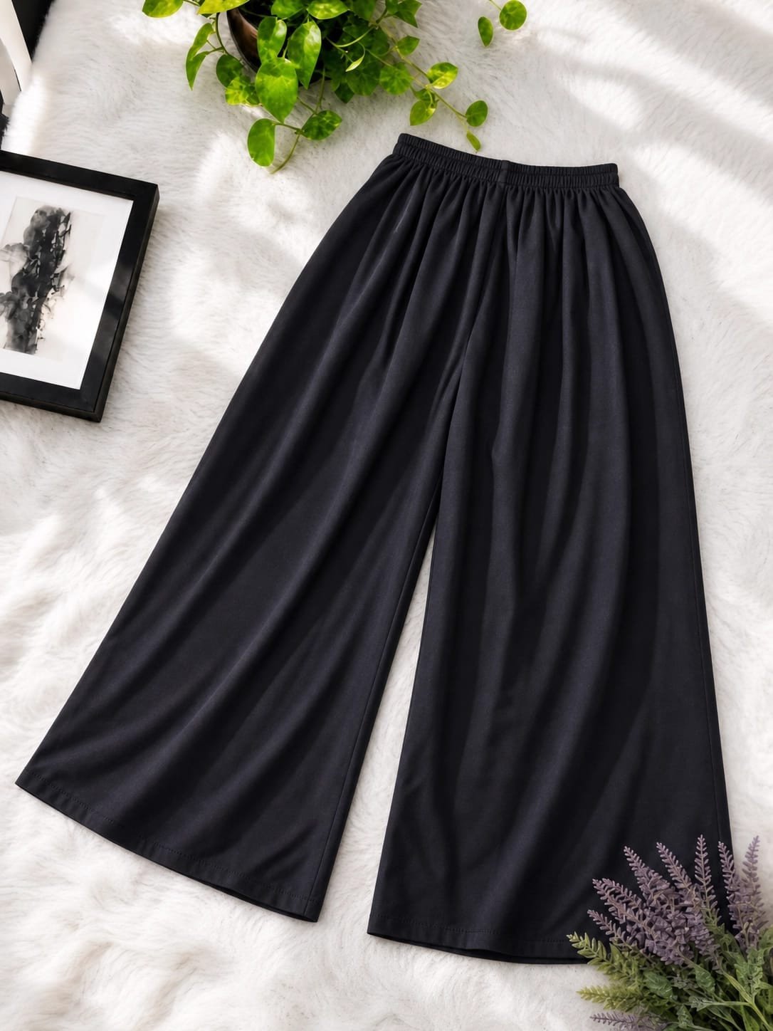 Solid Color Linen Plazoo