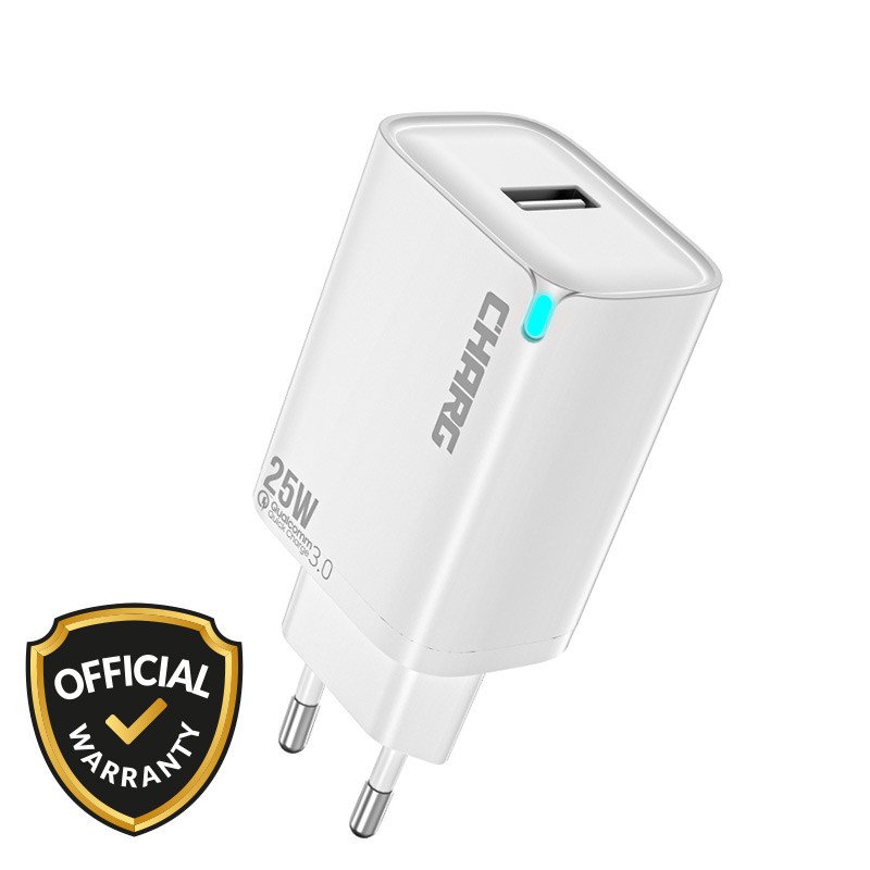 CHARG 25W Fast Charging Adapter (C-08)-White