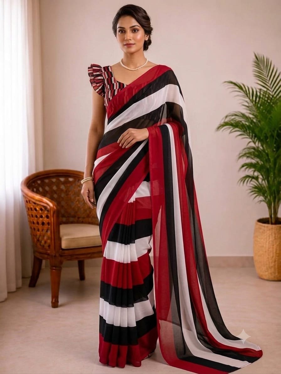 Rongdhonu Georgette saree